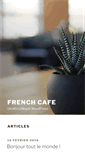 Mobile Screenshot of frenchcafe.info